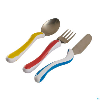 Couvert adapte enfants kura care set 3