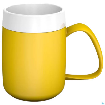Gobelet isolant evase 1 anse pp 205 jaune