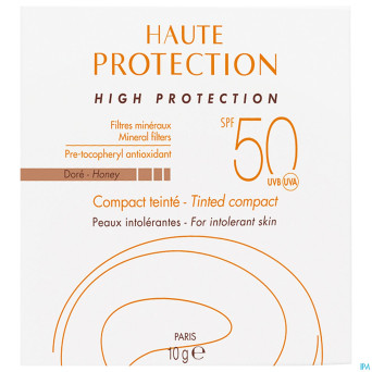 Avene sol compact teinte spf50+ dore    10g