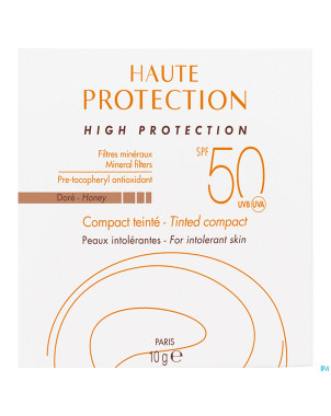 Avene sol compact teinte spf50+ dore    10g