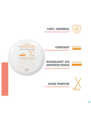 Avene sol compact teinte spf50+ dore    10g