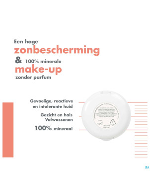 Avene sol compact teinte spf50+ dore    10g