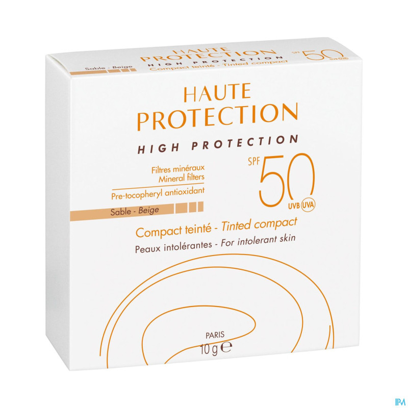 Avene sol compact teinte spf50+ sable    10g