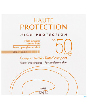 Avene sol compact teinte spf50+ sable    10g
