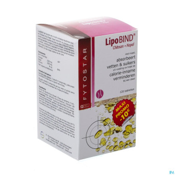 Fytostar lipobind chitosan nopal    comp 120