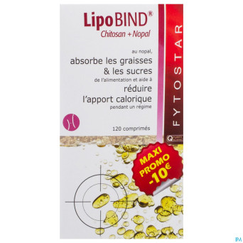 Fytostar lipobind chitosan nopal    comp 120