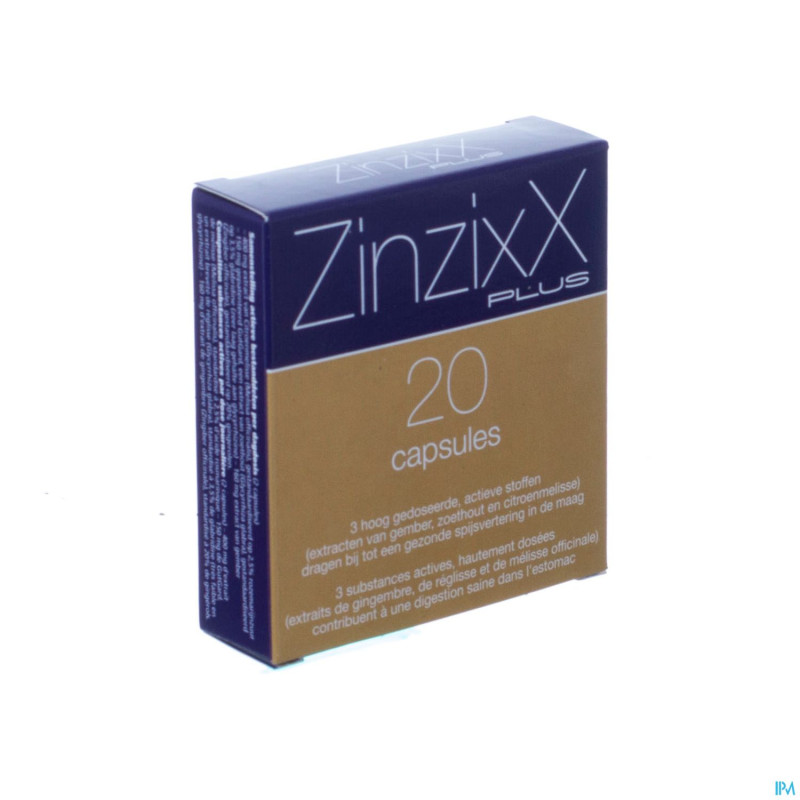 Zinzixx plus caps 20