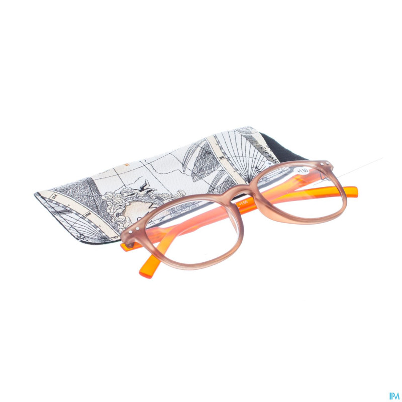 Pharmaglasses lunettes comp. +1.50 brown/orange