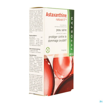 Fytostar astaxantine natural 5mg + ace    caps  30