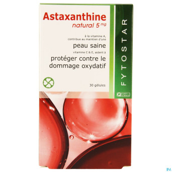 Fytostar astaxantine natural 5mg + ace    caps  30