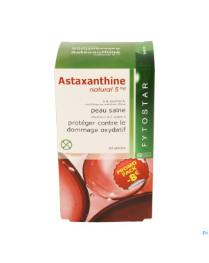 Fytostar astaxantine natural 5mg+ace maxi caps  60