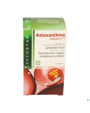 Fytostar astaxantine natural 5mg+ace maxi caps  60