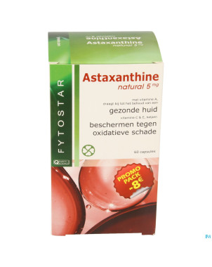 Fytostar astaxantine natural 5mg+ace maxi caps  60