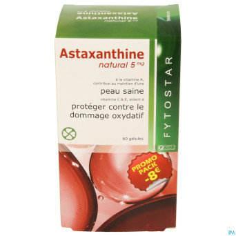 Fytostar astaxantine natural 5mg+ace maxi caps  60