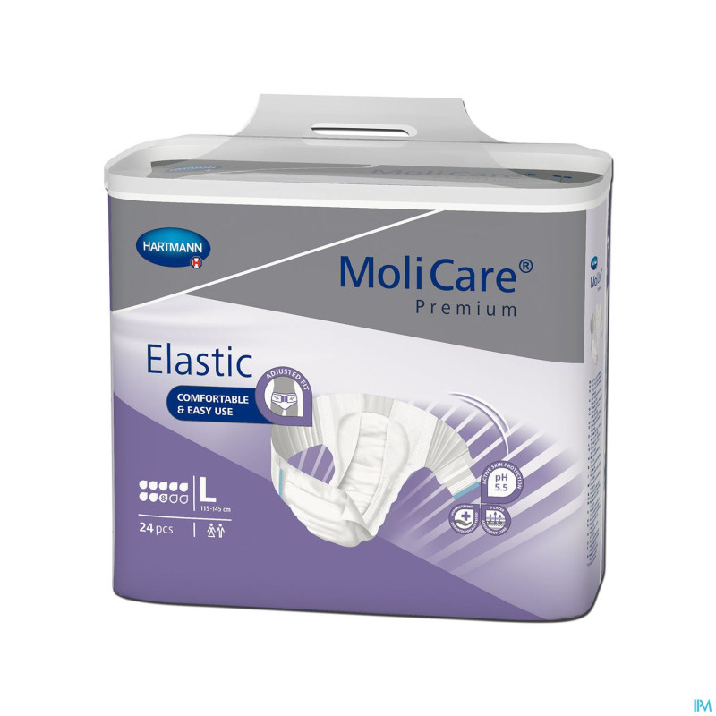 Molicare premium elastic super plus 8 drops   l 24