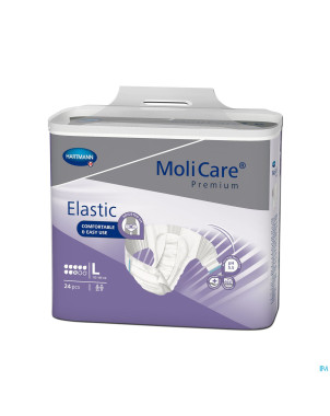 Molicare premium elastic super plus 8 drops   l 24