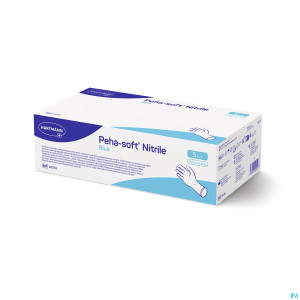 Peha soft gants nitrile bleu s 150 9420610