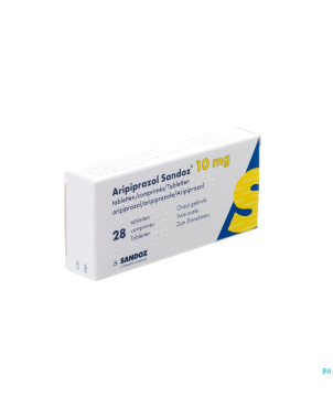 Aripiprazol sandoz 10 mg comp  28 x 10 mg