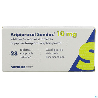 Aripiprazol sandoz 10 mg comp  28 x 10 mg