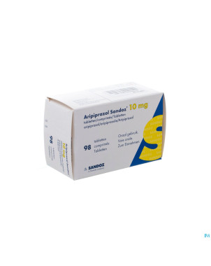 Aripiprazol sandoz 10 mg comp  98 x 10 mg