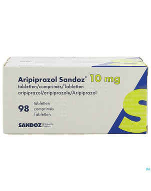Aripiprazol sandoz 10 mg comp  98 x 10 mg