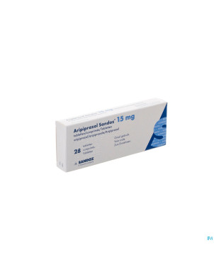 Aripiprazol sandoz 15 mg comp  28 x 15 mg