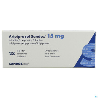 Aripiprazol sandoz 15 mg comp  28 x 15 mg