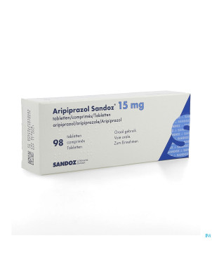 Aripiprazol sandoz 15 mg comp  98 x 15 mg