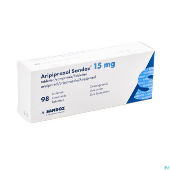 Aripiprazol sandoz 15 mg comp  98 x 15 mg