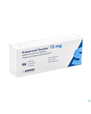 Aripiprazol sandoz 15 mg comp  98 x 15 mg