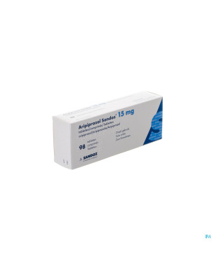 Aripiprazol sandoz 15 mg comp  98 x 15 mg