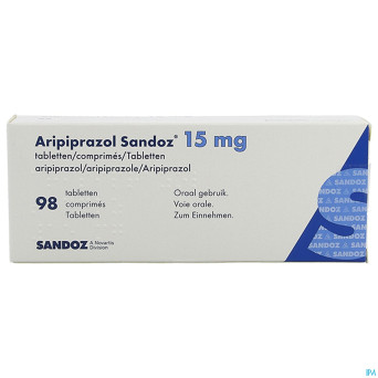 Aripiprazol sandoz 15 mg comp  98 x 15 mg