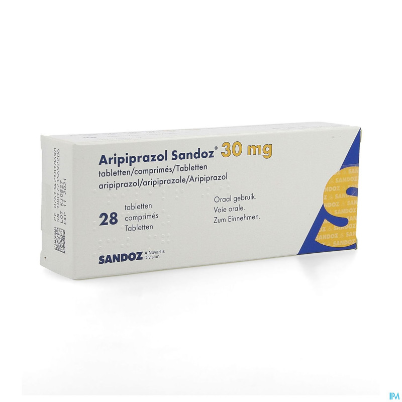 Aripiprazol sandoz 30 mg comp  28 x 30 mg