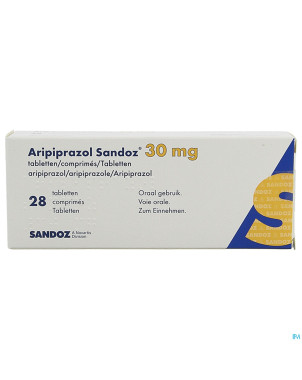 Aripiprazol sandoz 30 mg comp  28 x 30 mg