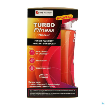 Turbofitness minceur bouteille + stick 15