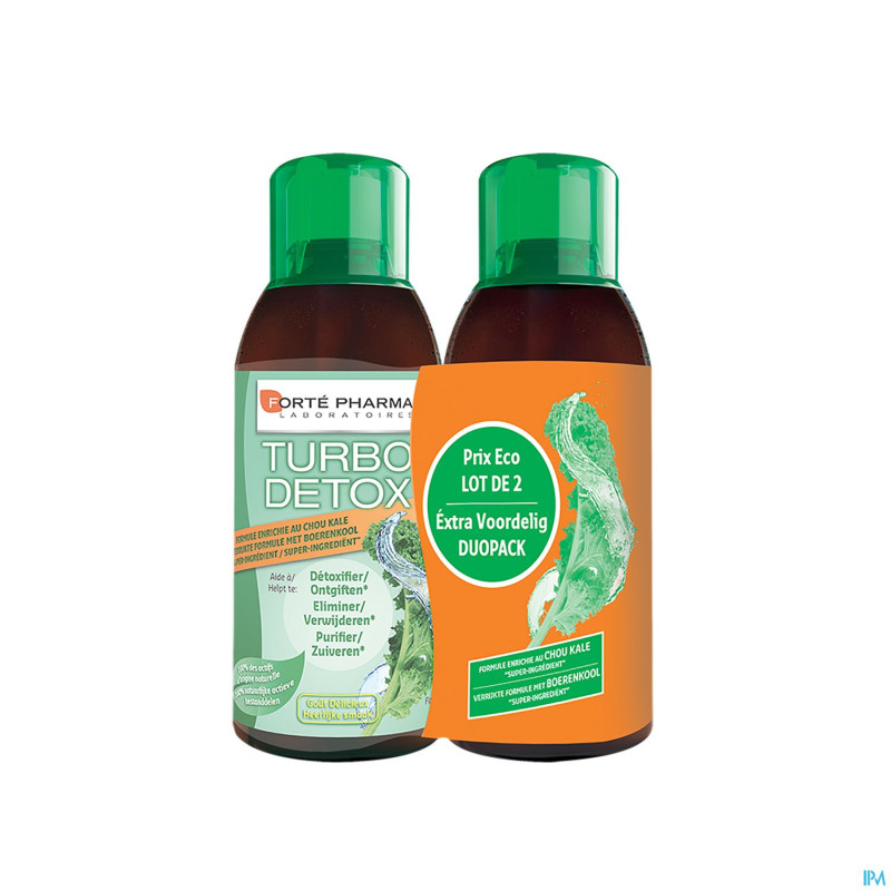 Turbodetox duo 2x500ml