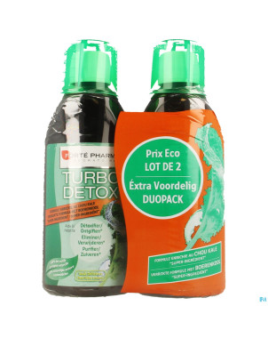 Turbodetox duo 2x500ml