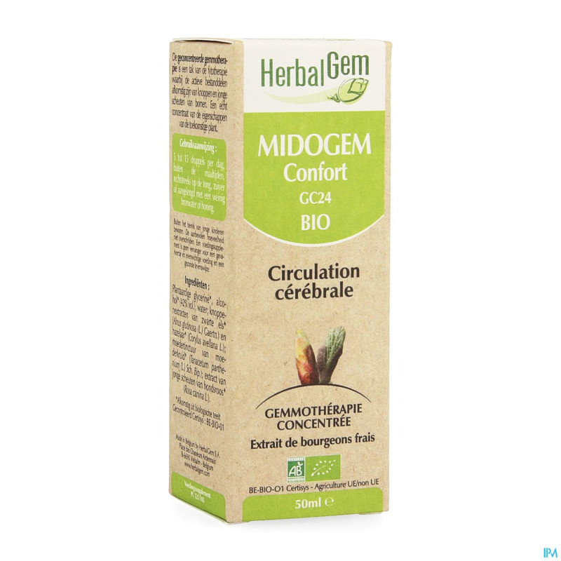 Herbalgem midogem conf cplx circul.cerebrale  50ml