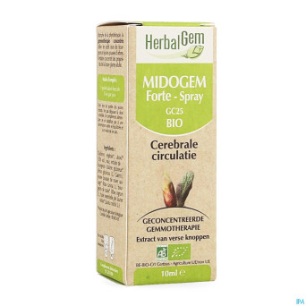 Herbalgem midogem forte cplx circul.cerebr.spr10ml