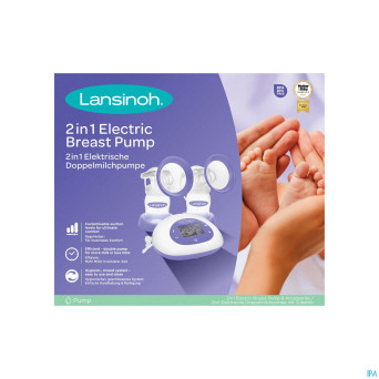 Lansinoh 2en1 tire-lait electrique double