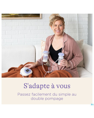 Lansinoh 2en1 tire-lait electrique double