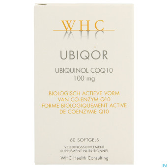 Ubiqor ubiquinol 100mg  softgel  60