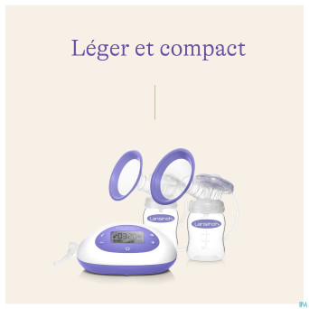 Lansinoh 2en1 tire-lait electrique double