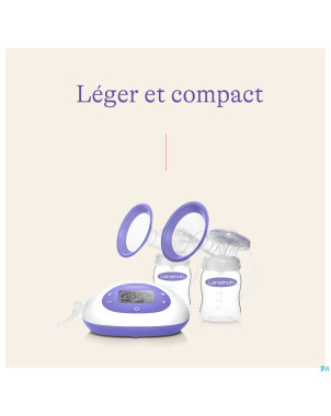 Lansinoh 2en1 tire-lait electrique double