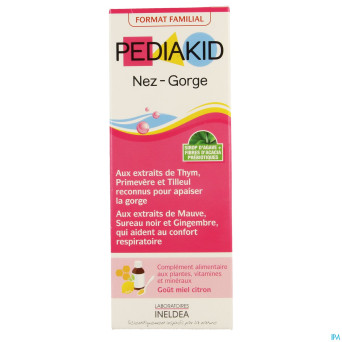 Pediakid nez-gorge sol buva   250ml