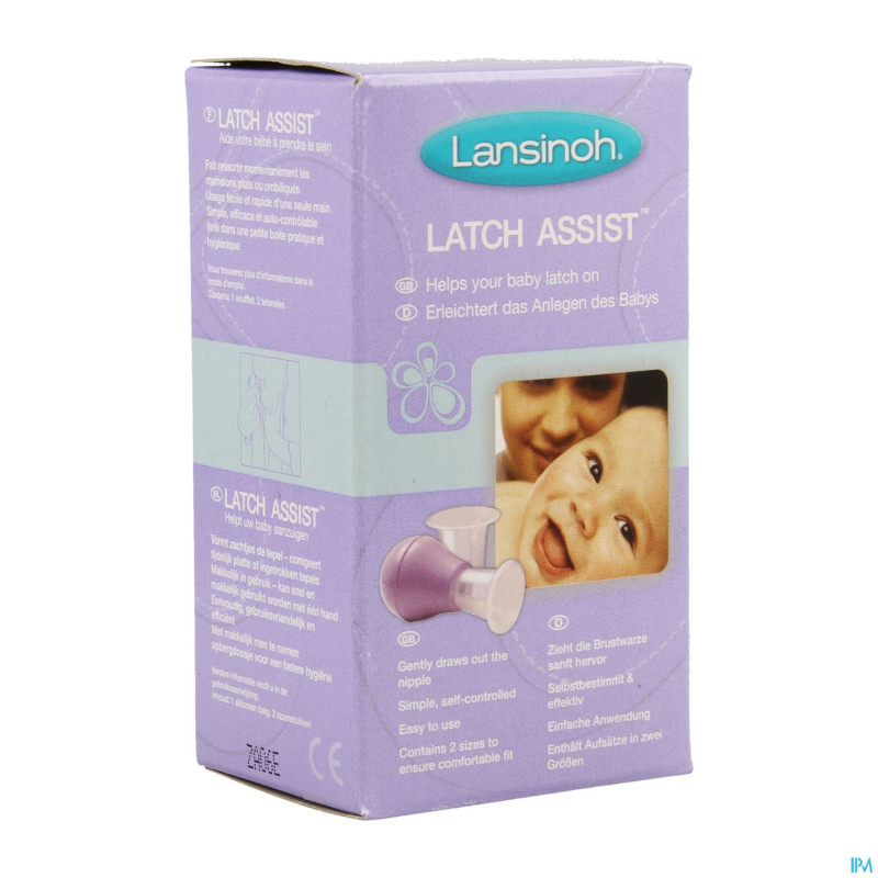 Lansinoh latch assist dual cones