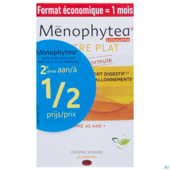Menophytea ventre plat maxi duo comp 2x60 2e-50%
