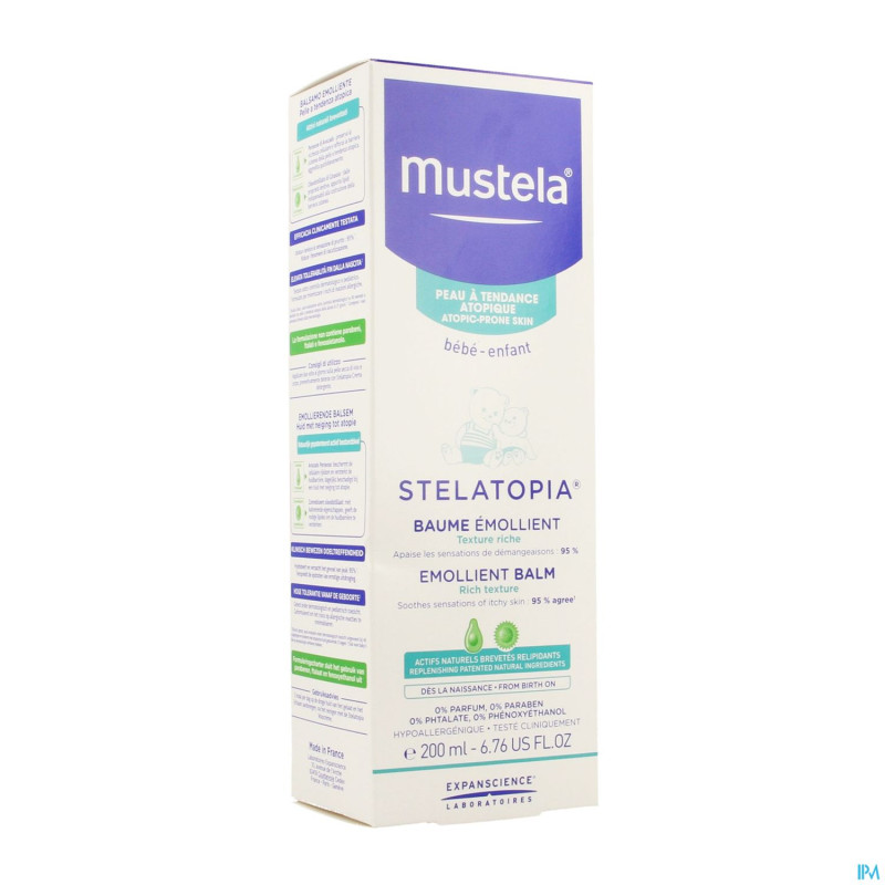Mustela pa stelatopia baume emollient    200ml