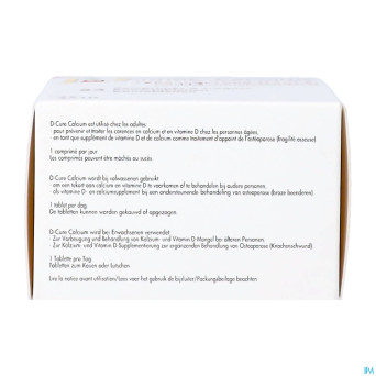 D-cure calcium 1000mg/1000ui comp croquer  84