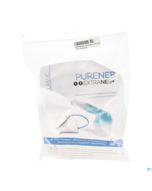 Extraneb nebuliseur+embout buccal+masque adulte